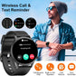 Smart Watch, 1.39" Smartwatches for Men Women, (Answer/Make Calls), IP67 Waterproof Fitness Watch，Fitness Tracker with 123+ Sport Modes, Heart Rate/Sleep Monitor, Smartwatch for Android iOS (Silver)